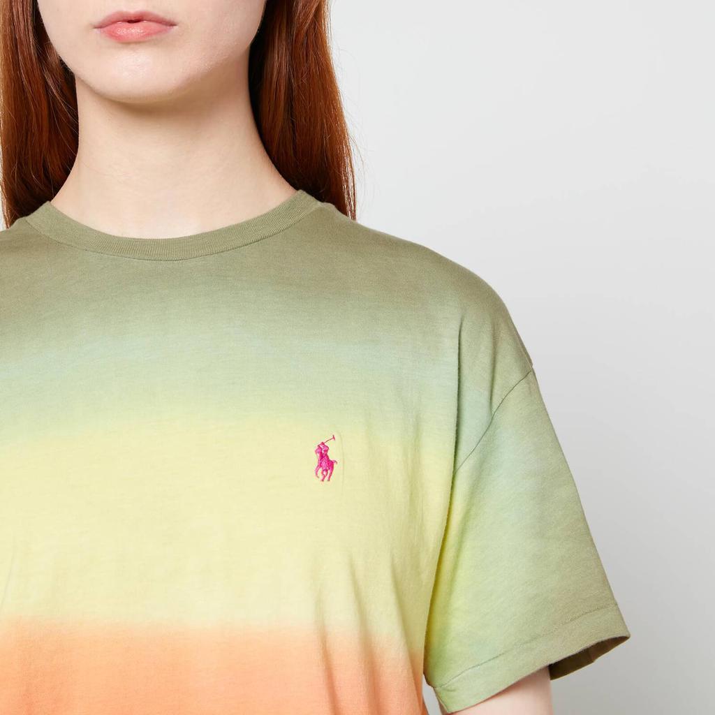 Polo Ralph Lauren Women's Ombre Cropeed T-Shirt - Ombre Dye商品第4张图片规格展示