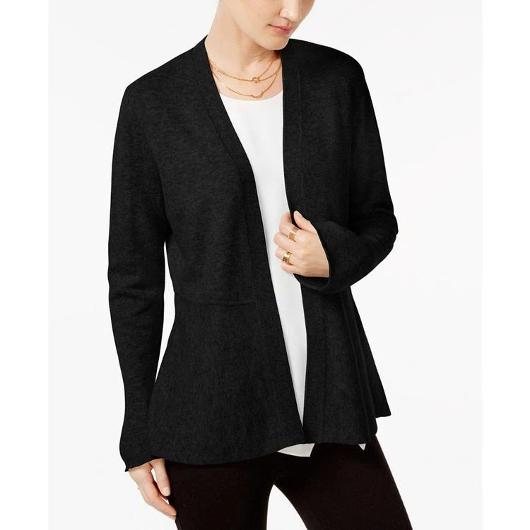 商品Charter Club|Cashmere Peplum Cardigan, Created for Macy's,价格¥479,第1张图片