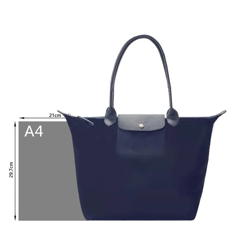 商品[国内直发] Longchamp|珑骧 LONGCHAMP 奢侈品 女士LE PLIAGE NÉO系列大号长柄手提单肩包海军蓝色尼龙 1899 598 006,价格¥868,第4张图片详细描述