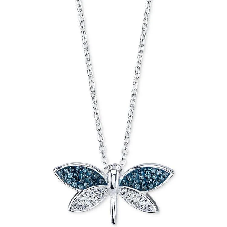 商品Unwritten|Silver-Tone Crystal Dragonfly Necklace,价格¥82,第2张图片详细描述