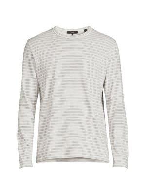 商品Vince|Striped Long Sleeve Tee,价格¥573,第5张图片详细描述