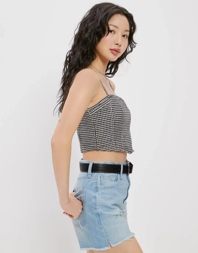 商品AE|AE Square Neck Corset Tube Top,价格¥107,第3张图片详细描述