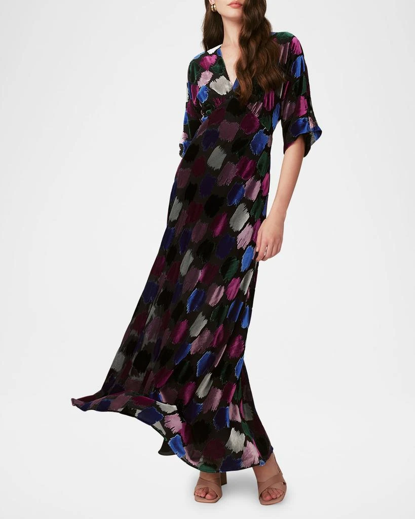 商品Diane von Furstenberg|Miri Velvet Empire Gown,价格¥4618,第4张图片详细描述