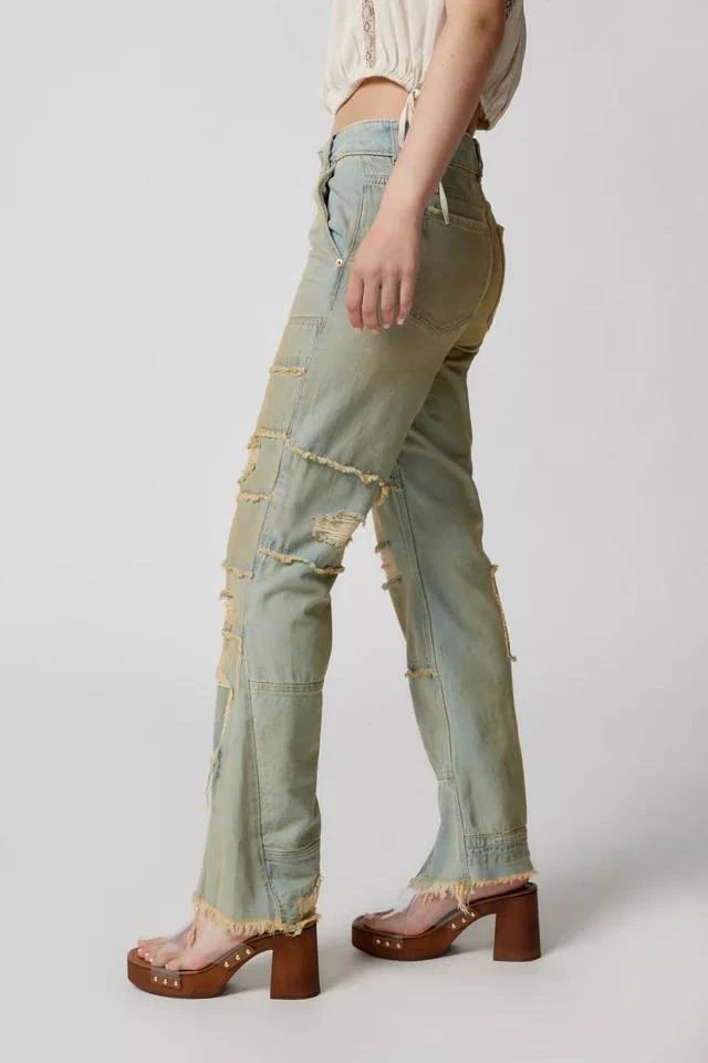 商品BDG|BDG Extreme Destroyed Bootcut Jean,价格¥113,第3张图片详细描述