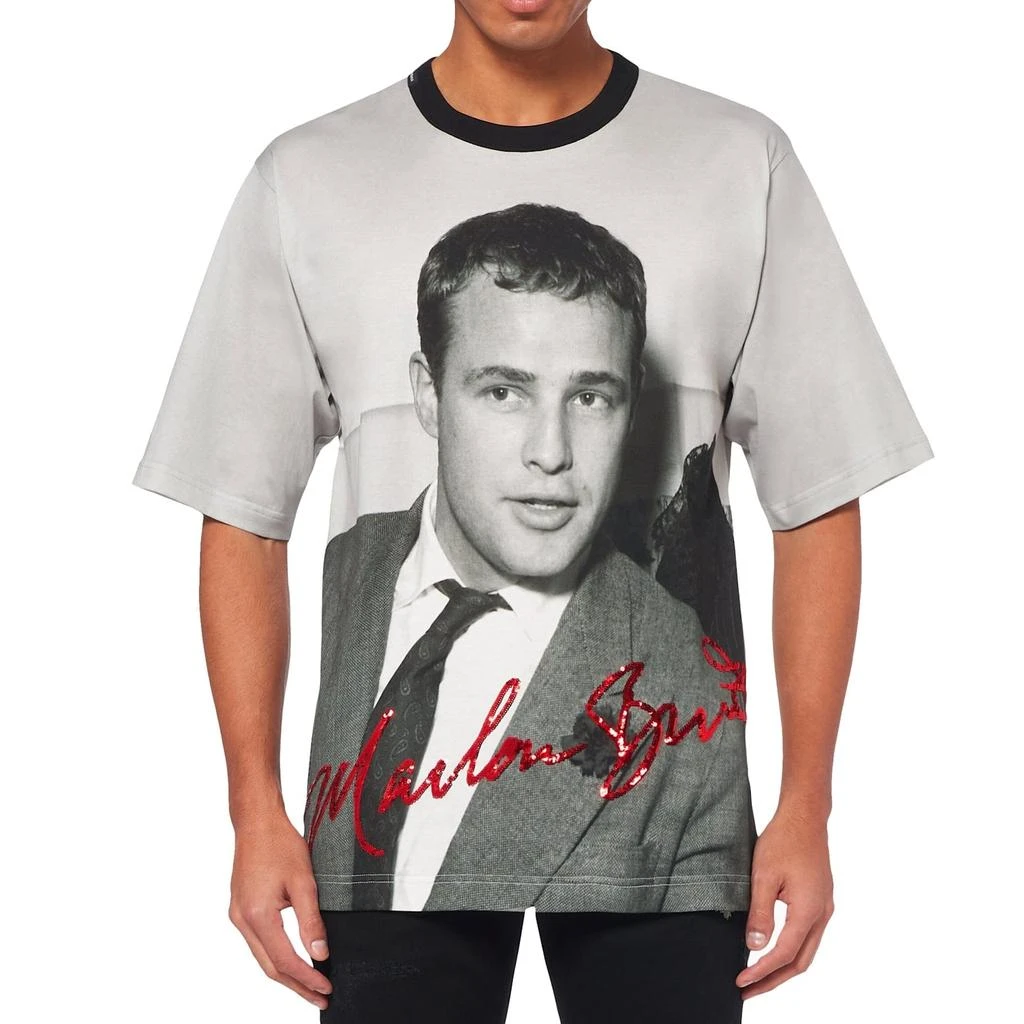商品Dolce & Gabbana|Marlon Brando T-shirt,价格¥3440,第2张图片详细描述
