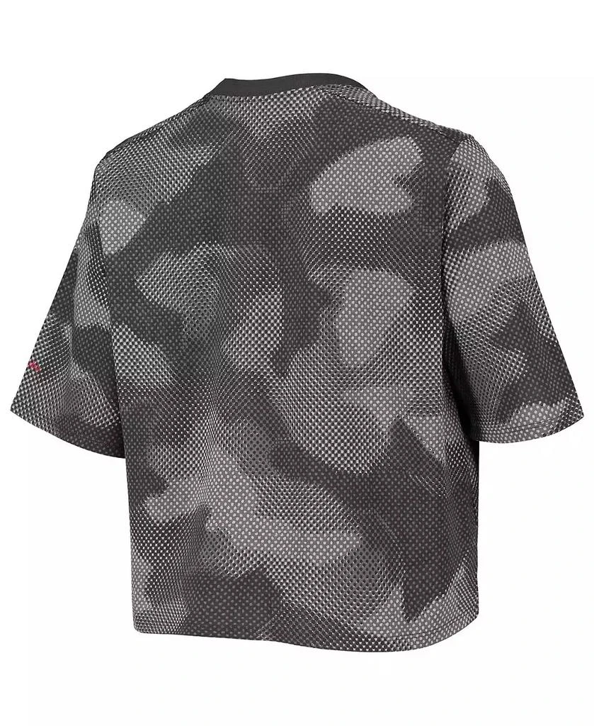 商品Columbia|Women's Gray, Black Ohio State Buckeyes Park Camo Boxy T-shirt,价格¥228,第2张图片详细描述