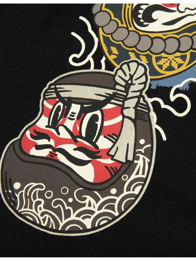 商品Evisu|Kumadori Daruma Daicock Print T-shirt,价格¥949,第3张图片详细描述