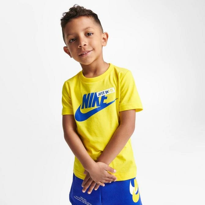 商品NIKE|Kids' Toddler Nike HBR Icon T-Shirt and Shorts Set,价格¥226,第3张图片详细描述