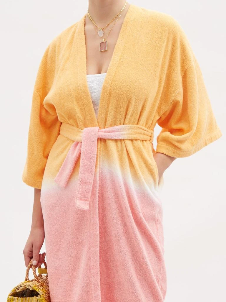Tie-dye cotton-terry robe 商品