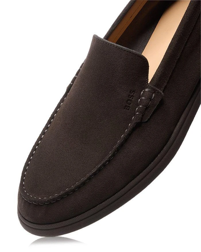 商品Hugo Boss|Men's Sienne Slip On Moc Toe Loafers,价格¥1473,第4张图片详细描述
