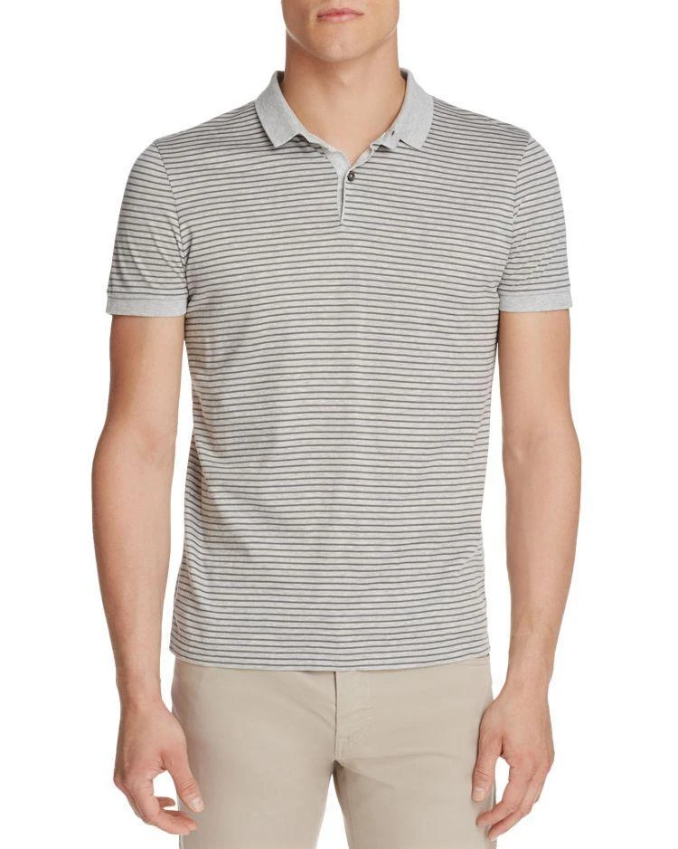 商品Hugo Boss|Penrose Microstripe Slim Fit Polo Shirt,价格¥488,第1张图片