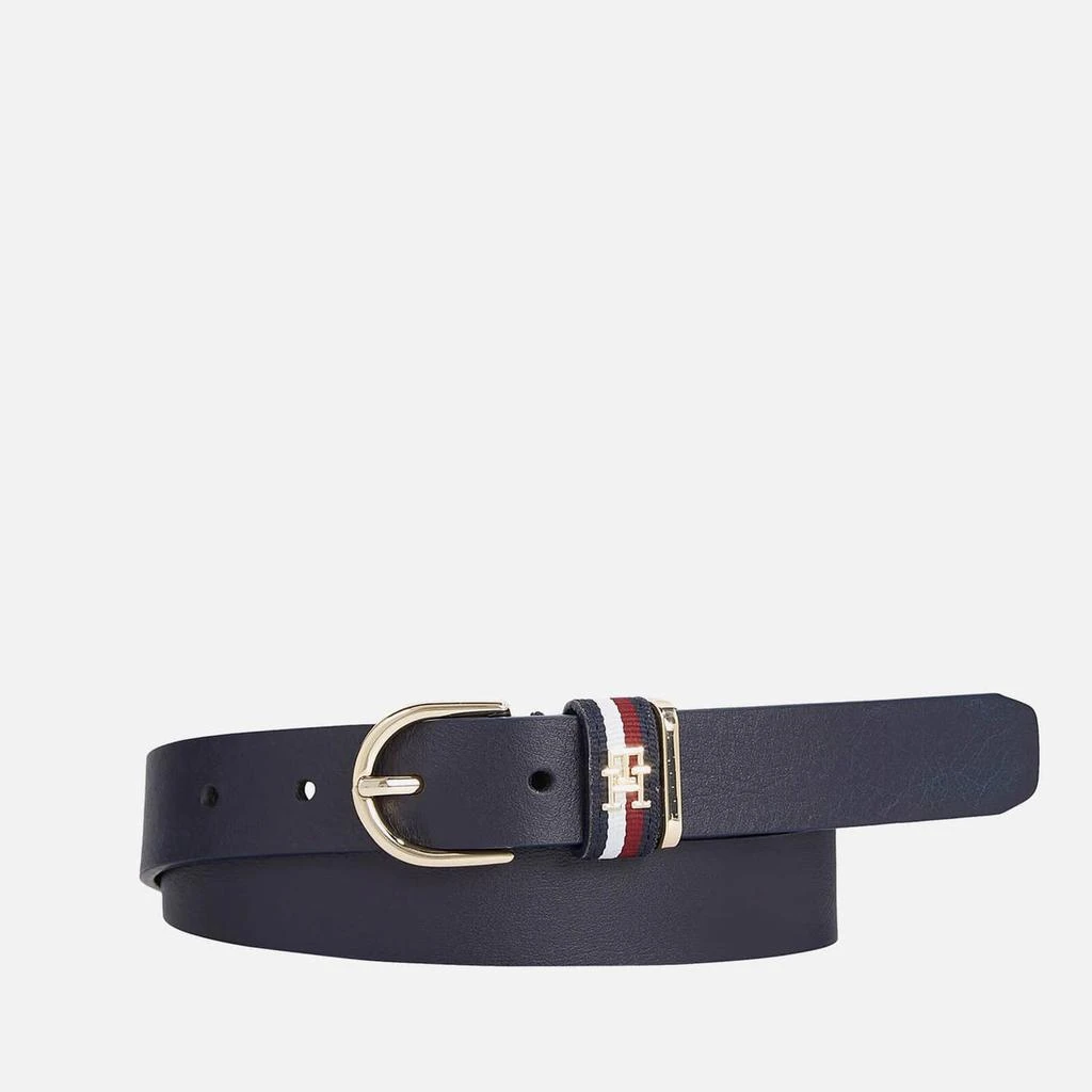 商品Tommy Hilfiger|Tommy Hilfiger Timeless Corp 2.5 Leather Belt,价格¥300,第1张图片