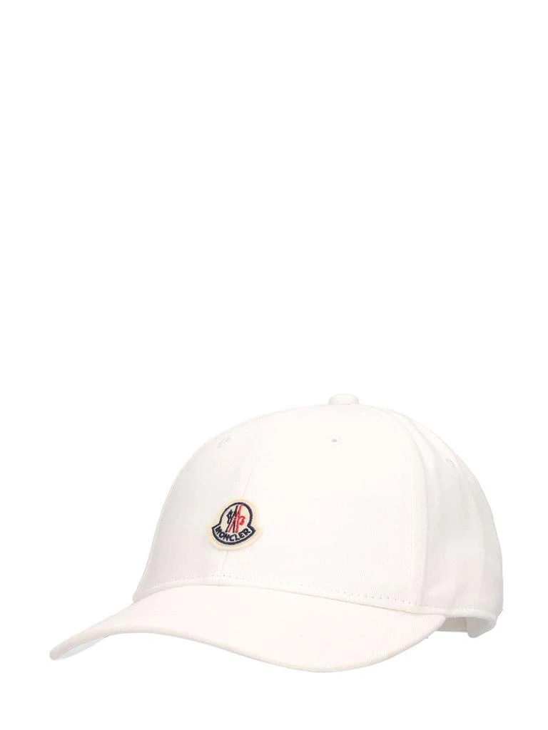 商品Moncler|Logo Cotton Baseball Cap,价格¥1057,第1张图片