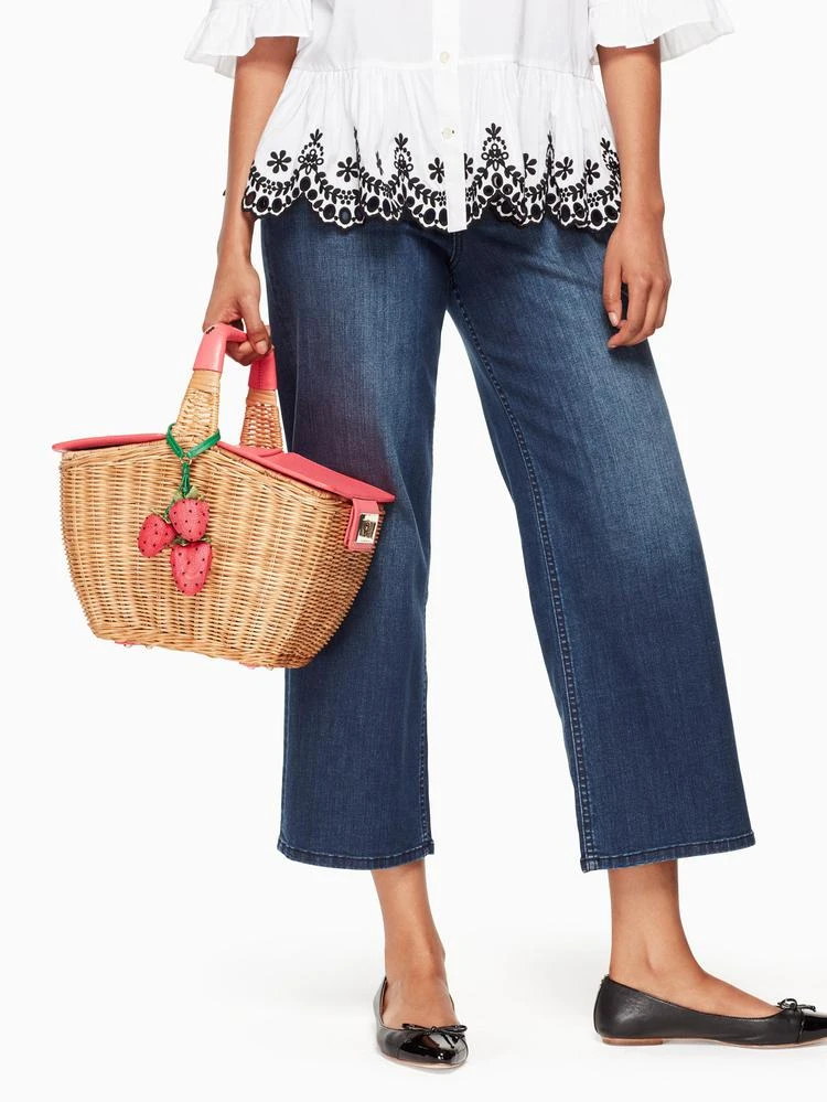 商品Kate Spade|picnic perfect 3D野餐篮子手拎包,价格¥2055,第2张图片详细描述