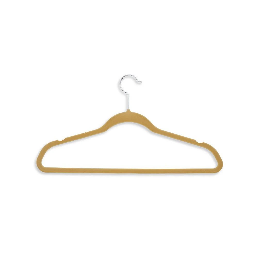 商品Honey Can Do|Flocked Suit Hangers, Set of 50,价格¥464,第1张图片