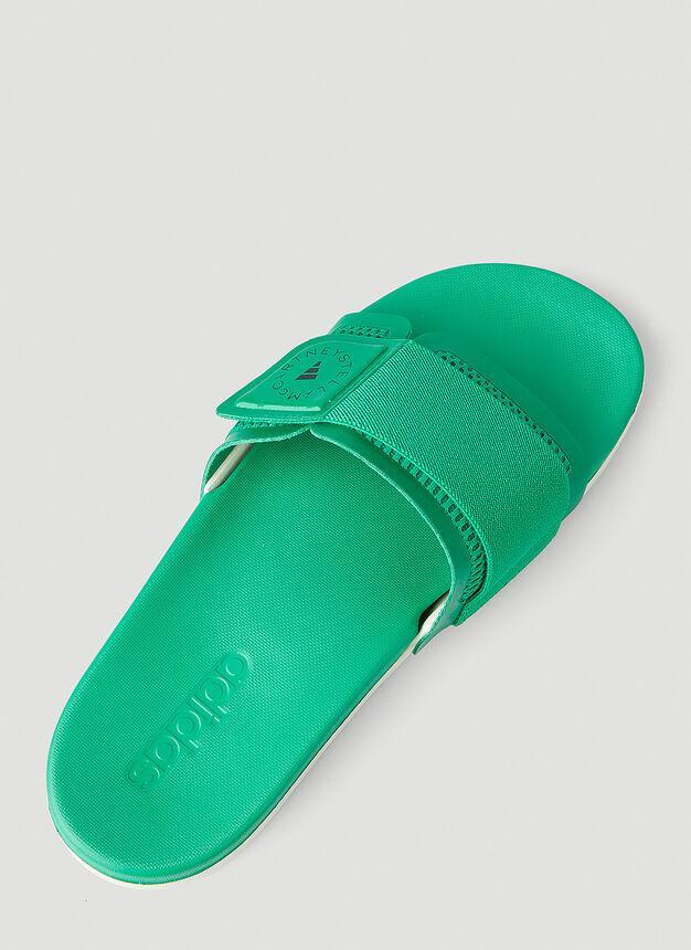 商品Adidas|Logo Slides in Green,价格¥555,第7张图片详细描述