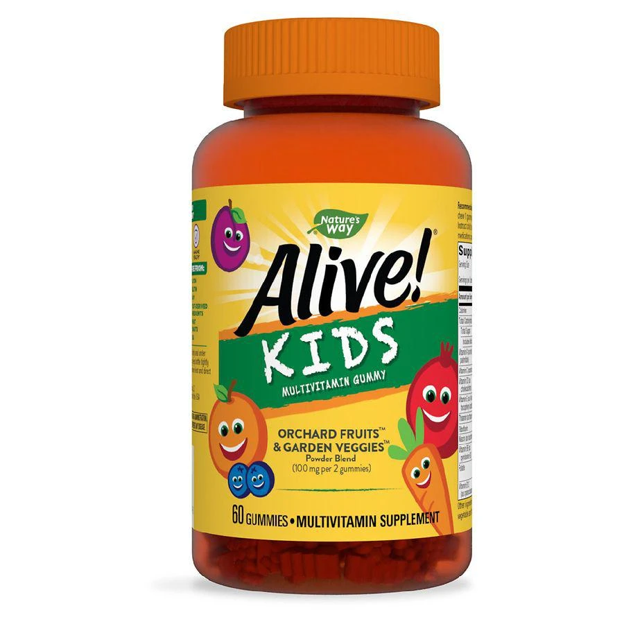 商品Nature's Way|Alive! Kid's Multivitamin Gummy,价格¥84,第1张图片