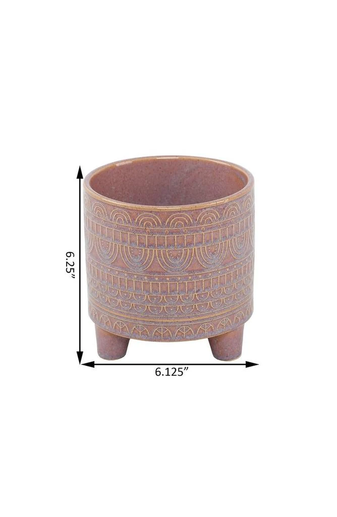 商品FLORA BUNDA|6" Aqeuduct Footed Ceramic,价格¥247,第2张图片详细描述