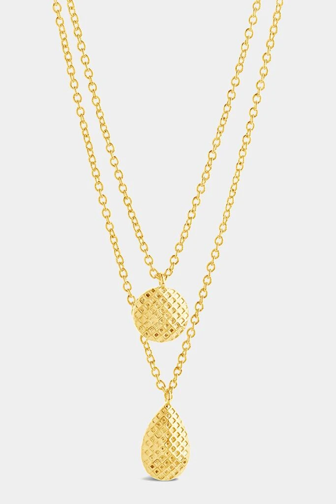 商品Sterling Forever|Aldari Layered Necklace,价格¥569,第2张图片详细描述