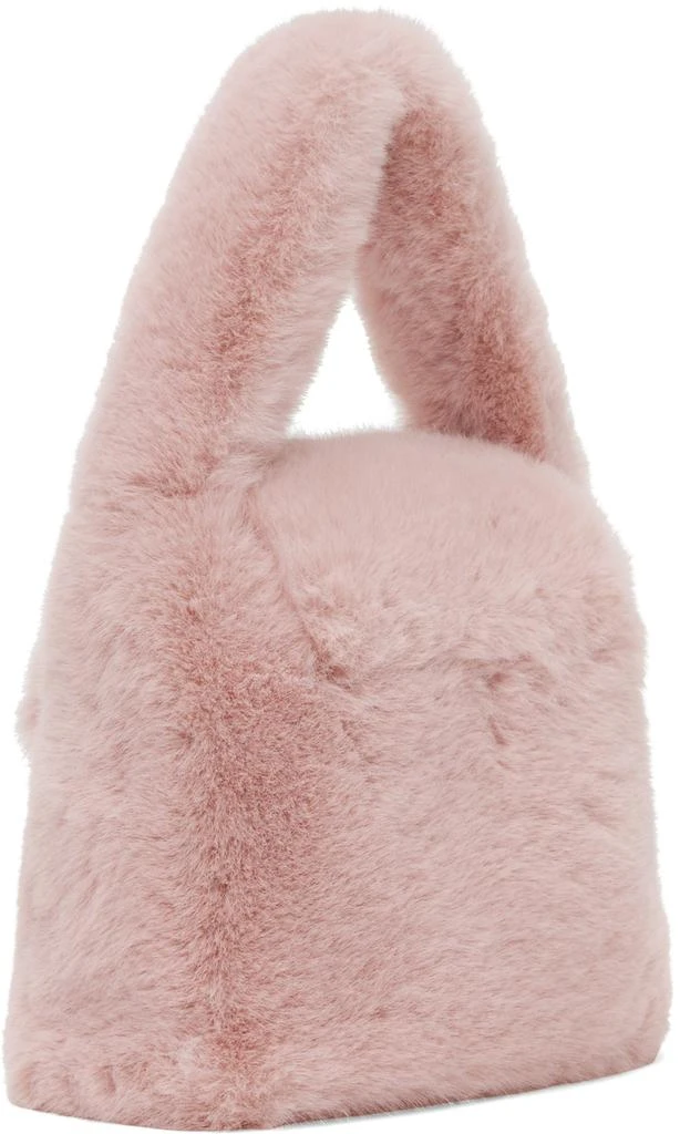 商品BLUMARINE|Pink Rhinestone 'B' Monogram Pin Bag,价格¥2580,第3张图片详细描述