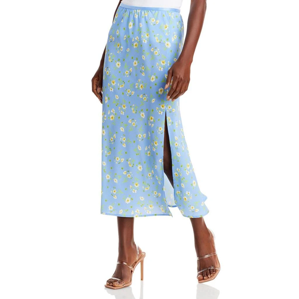 商品French Connection|French Connection Womens Verona Floral Midi Midi Skirt,价格¥100,第1张图片