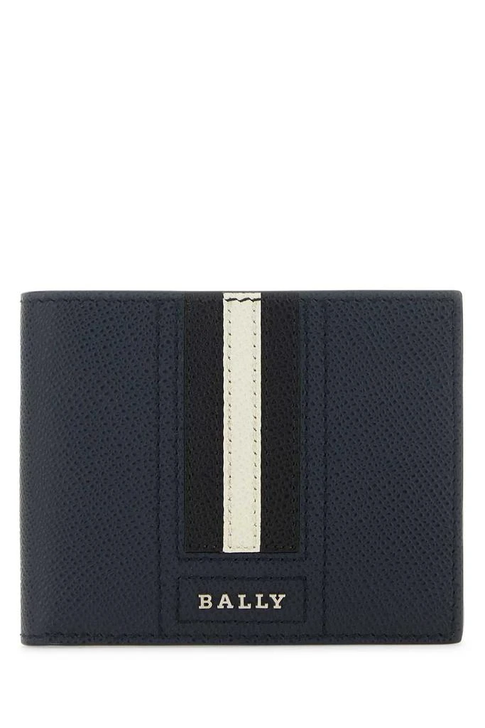 商品Bally|Bally Stripe Detailed Bi-Fold Wallet,价格¥1750,第1张图片