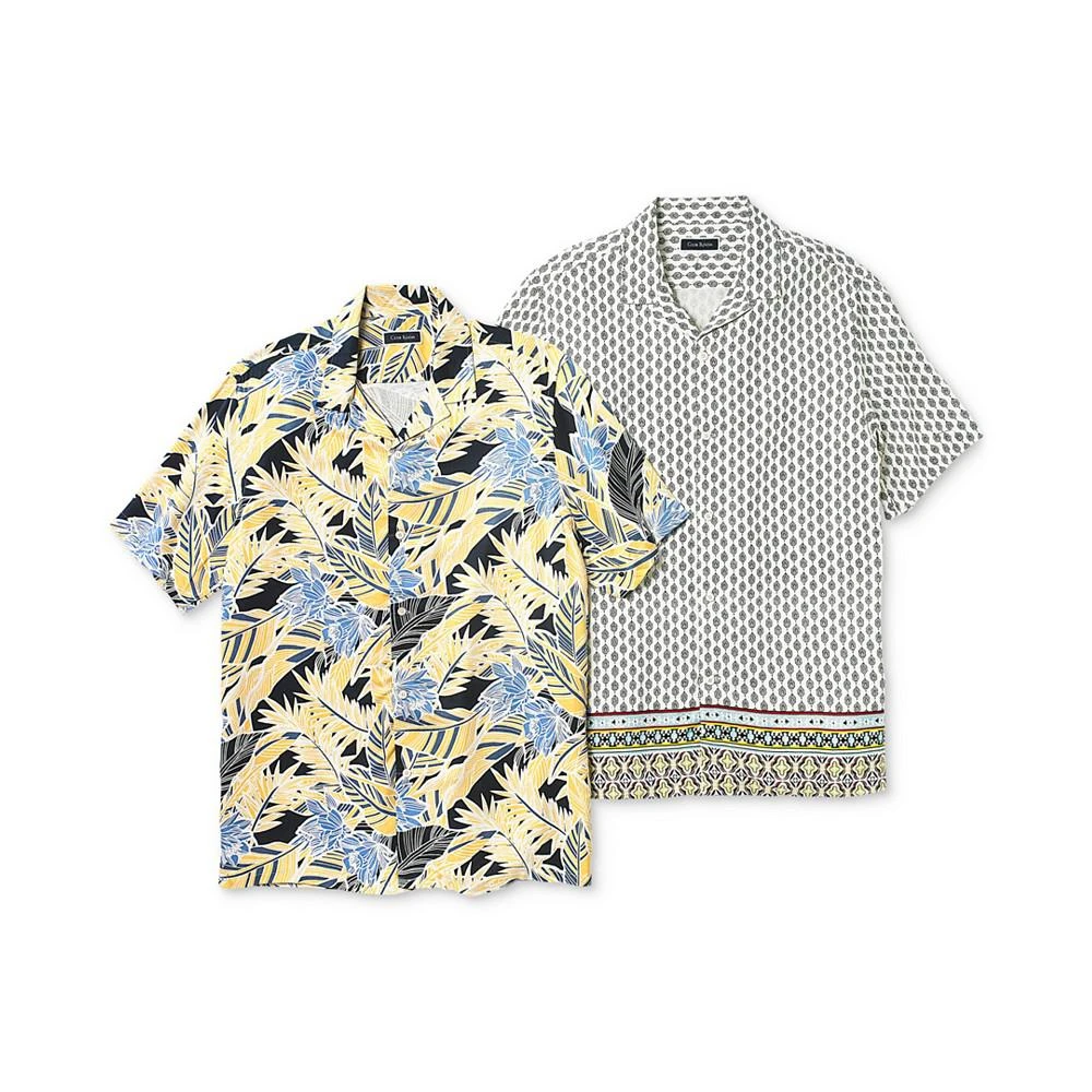 商品Club Room|Men's Carlo Geometric-Print Shirt, Created for Macy's,价格¥187,第4张图片详细描述