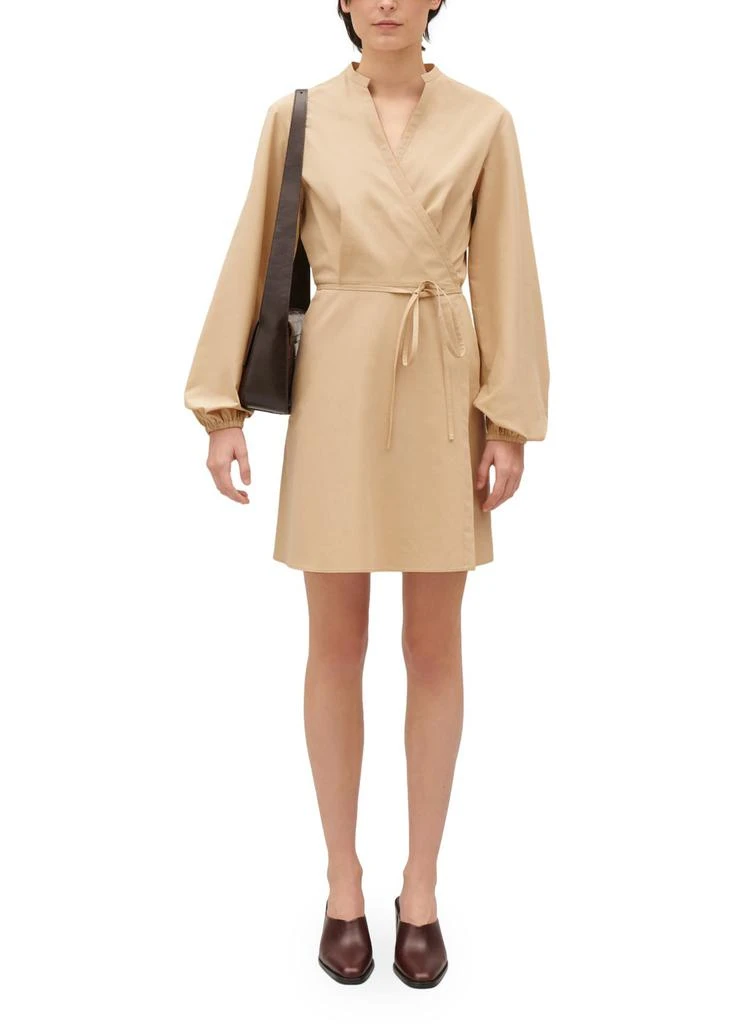 商品Claudie Pierlot|中山领裹身连衣裙,价格¥3554,第5张图片详细描述