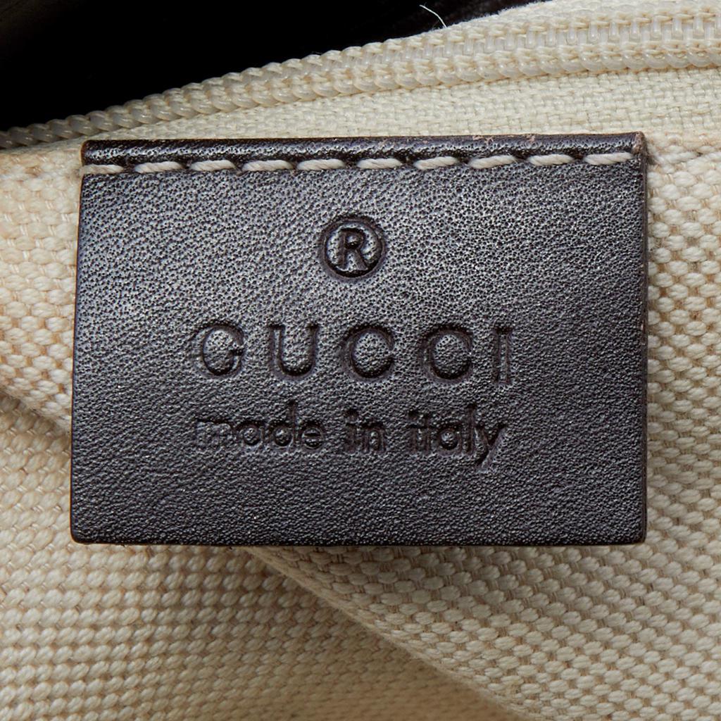 Gucci Beige/Brown GG Canvas And Leather Medium Sukey Tote商品第9张图片规格展示