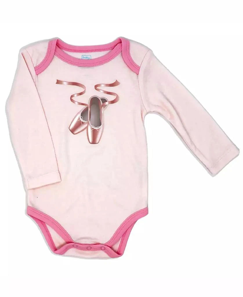 商品Baby Mode|Baby Girls Ballet Bodysuit, Pants and Socks, 3 Piece Set,价格¥202,第2张图片详细描述