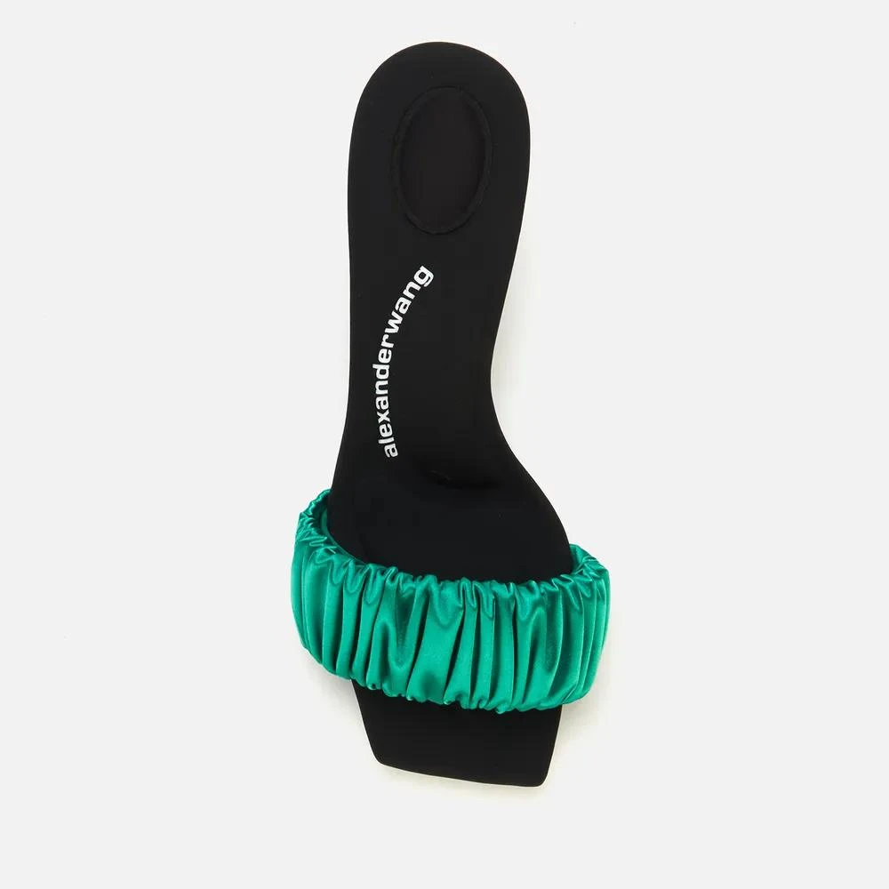 商品Alexander Wang|Alexander Wang Women's Jessie Scrunchie Satin Heeled Mules,价格¥2676,第3张图片详细描述