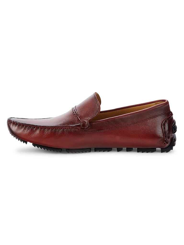 商品Massimo Matteo|Leather Driving Loafers,价格¥589,第6张图片详细描述