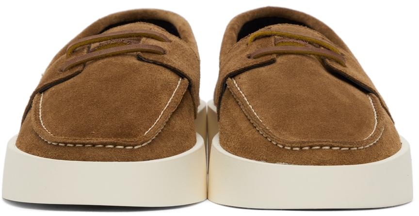 Brown Suede Boat Shoes商品第2张图片规格展示