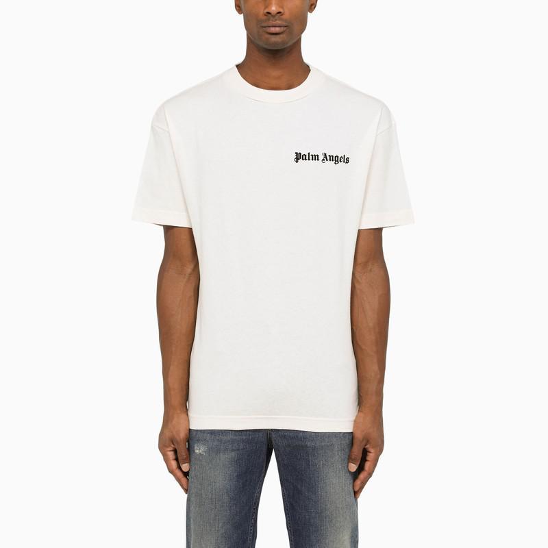 商品Palm Angels|Short sleeve crew neck t-shirts in cotton,价格¥3200,第5张图片详细描述