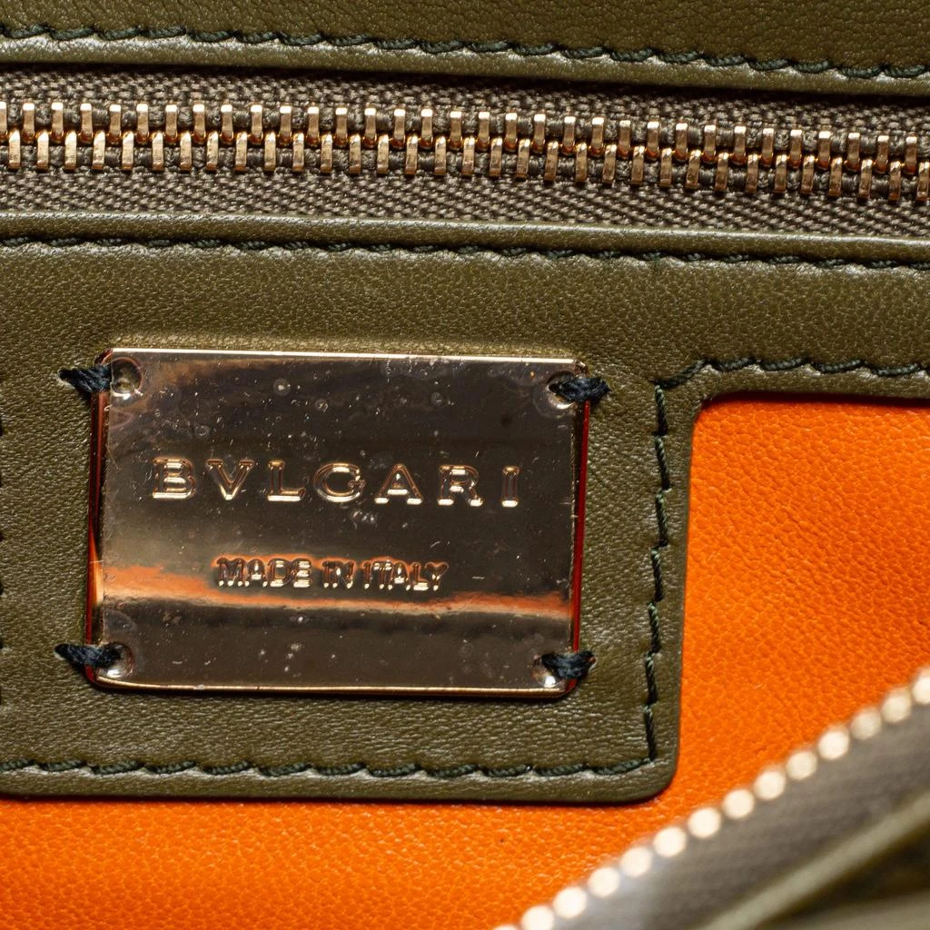 Bvlgari Olive Green Quilted Scaglie Leather Medium Serpenti Forever Shoulder Bag 商品