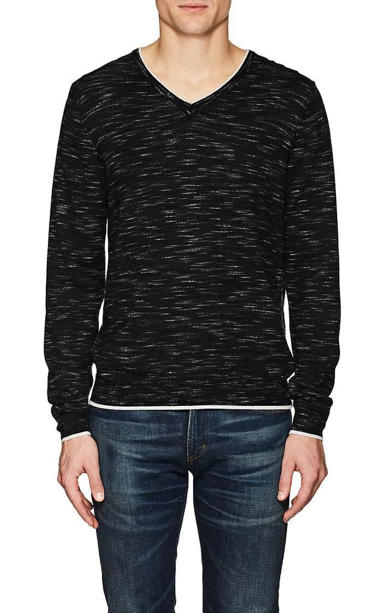 商品Barneys New York|Mélange Merino Wool Sweater,价格¥1108,第1张图片