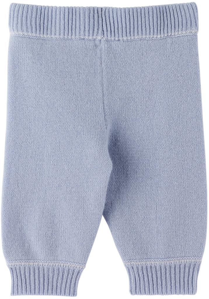 商品Marni|Baby Blue Logo Lounge Pants,价格¥1065,第4张图片详细描述
