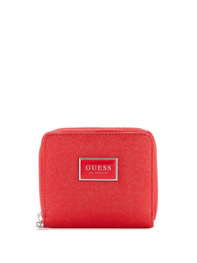 商品Guess Factory|Abree Small Zip-Around Wallet,价格¥199,第3张图片详细描述