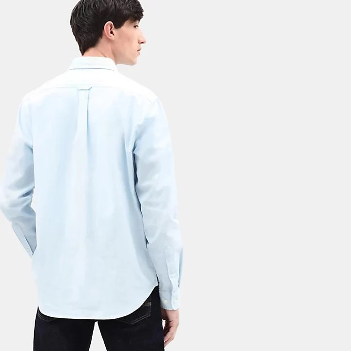 商品Timberland|Pleasant River Oxford Shirt for Men in Blue,价格¥364,第5张图片详细描述