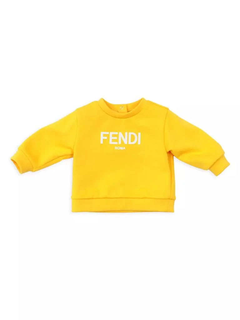 商品Fendi|Baby Girl's Text Logo Sweatshirt,价格¥2257,第1张图片