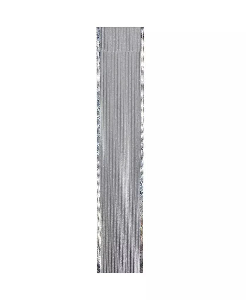 商品Northlight|Pack of 12 Shimmery Silver Horizontal Wired Christmas Craft Ribbon Spools - 2.5" x 120 Yards Total,价格¥688,第3张图片详细描述