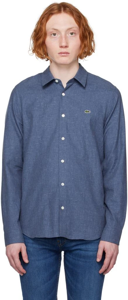 商品Lacoste|Blue Patch Shirt,价格¥350,第1张图片