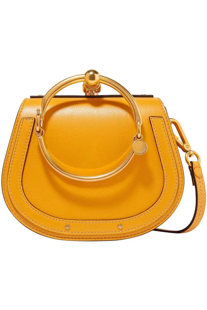 商品Chloé|Nile Bracelet small leather and suede shoulder bag,价格¥6907,第1张图片