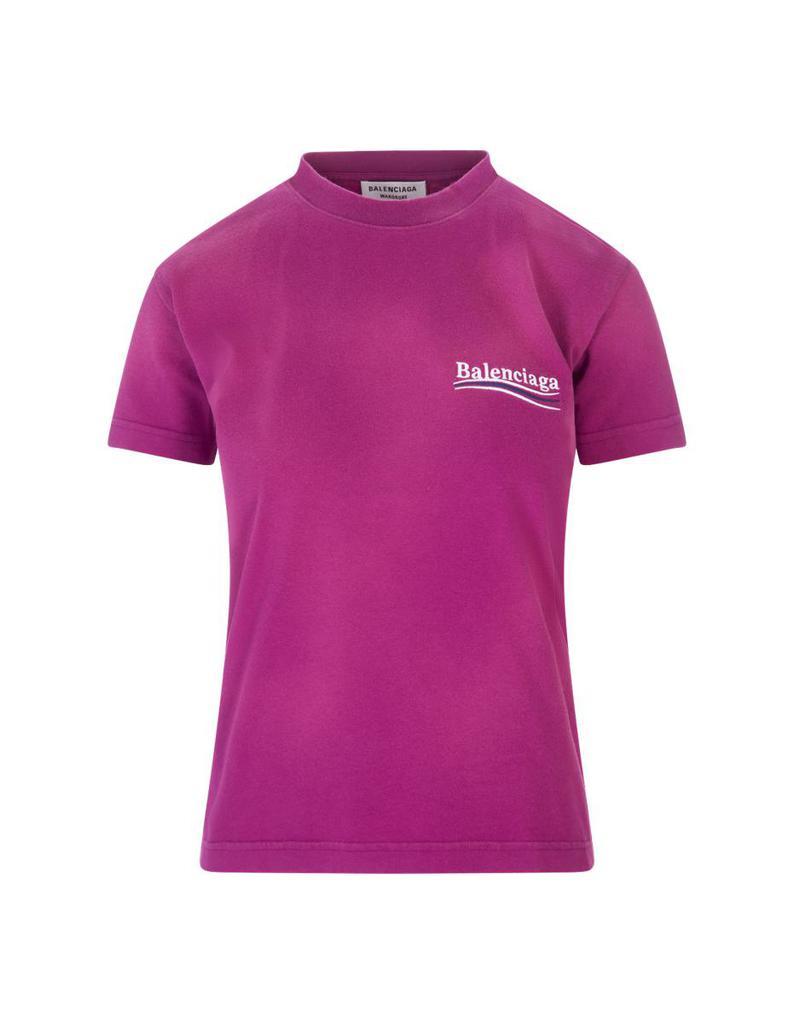 商品Balenciaga|BALENCIAGA Political Campaign Small Fit T-Shirt,价格¥3560,第1张图片