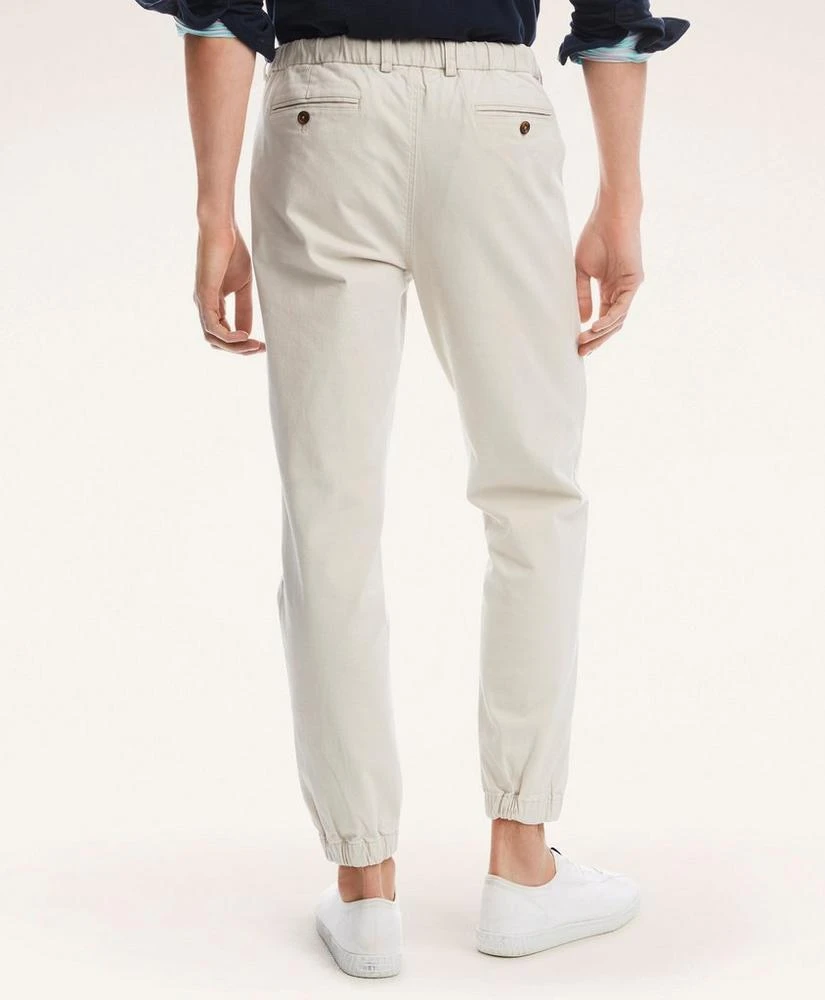 商品Brooks Brothers|Stretch Cotton Twill Jogger Pants,价格¥325,第4张图片详细描述