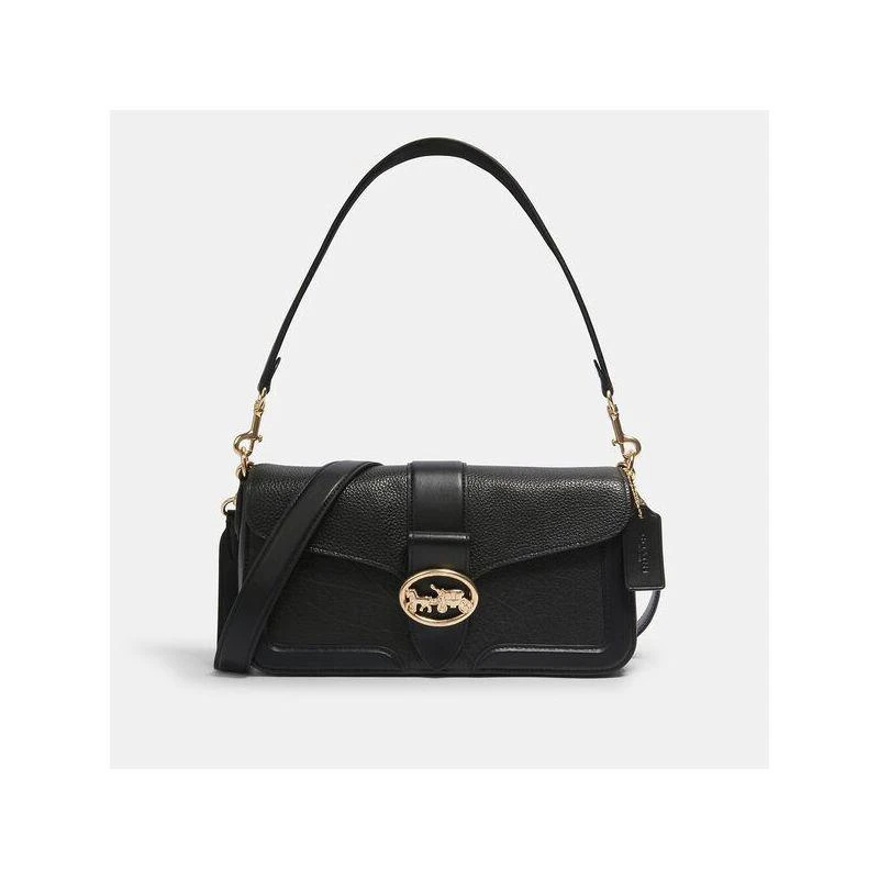 商品Coach|COACH 女士黑色手提单肩包 F5493IMBLK,价格¥3401,第1张图片