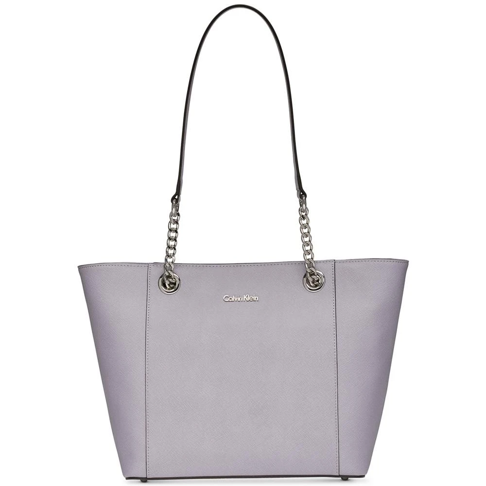 商品Calvin Klein|Hayden Saffiano Leather Large Tote,价格¥526,第1张图片