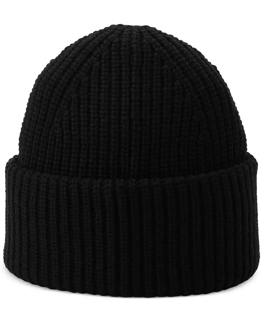 商品Rebecca Minkoff|Women's Classic Ribbed Tonal Patch Cuff Beanie,价格¥206,第4张图片详细描述