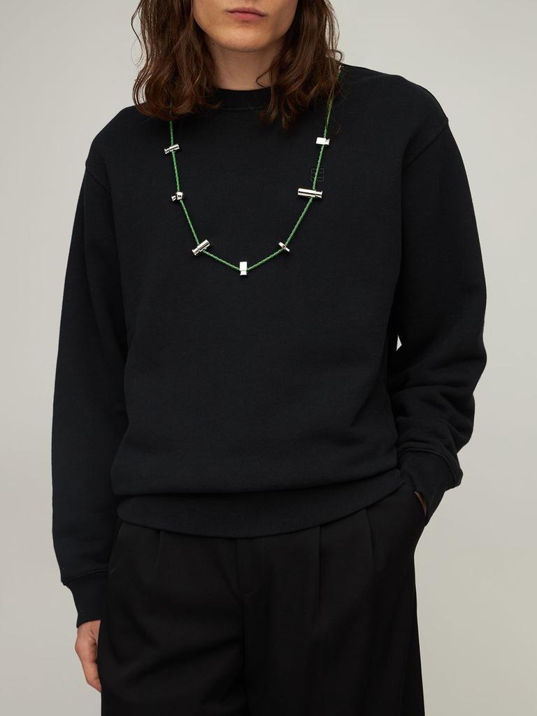 商品Ambush|Stoppers Cotton Jersey Crewneck Sweater,价格¥5774,第4张图片详细描述