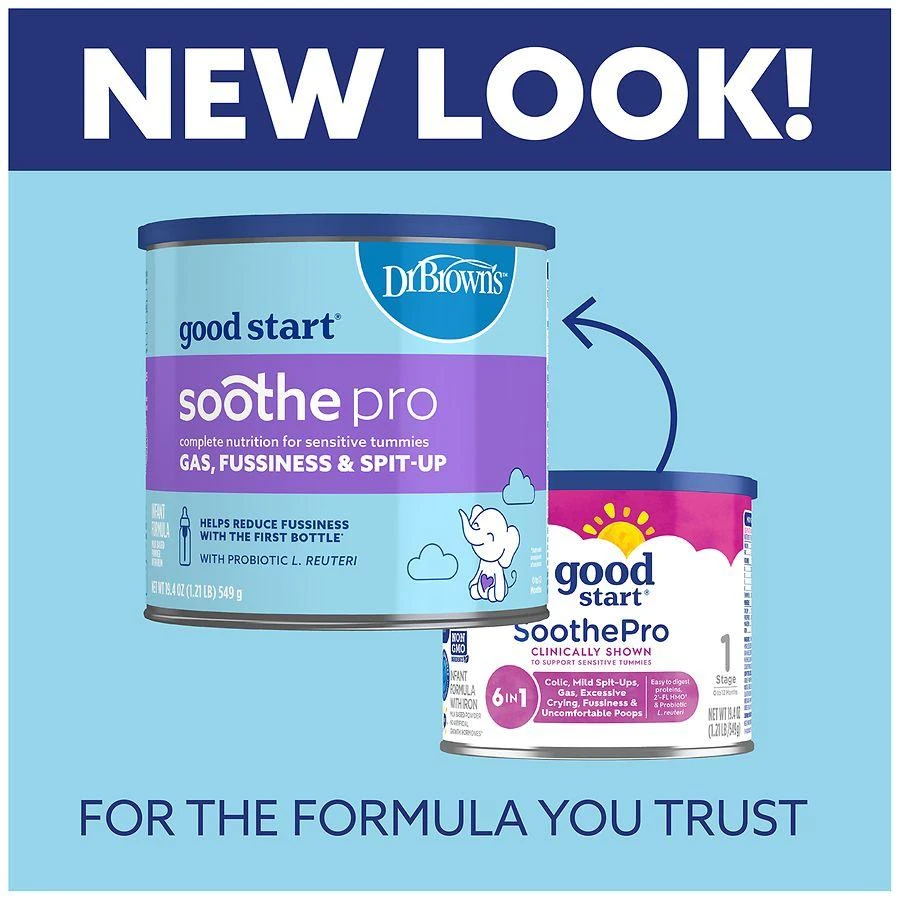 商品Gerber|Soothe 婴儿1段舒缓益生菌奶粉,价格¥126,第3张图片详细描述